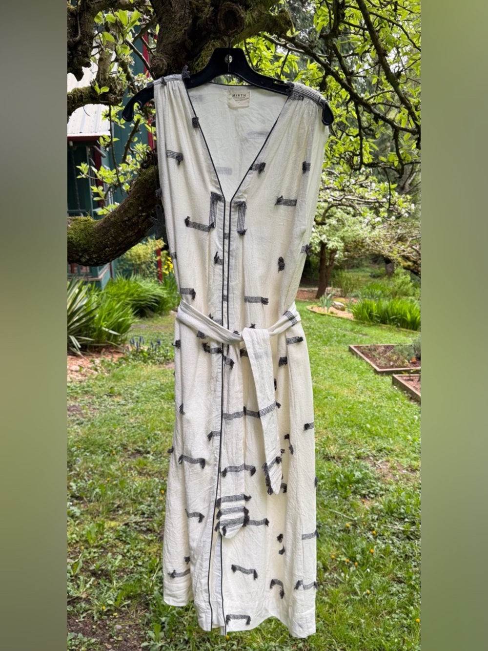 MIRTH cotton maxi dress Small